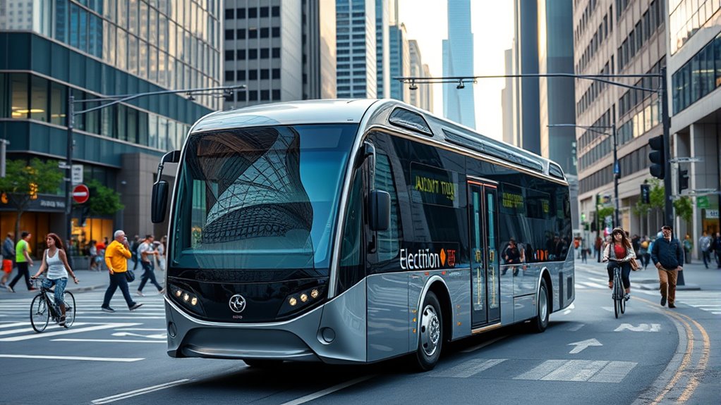 autonomous electric bus benefits