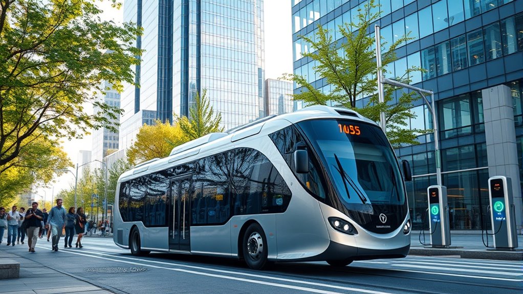 autonomous electric buses revolutionize urban mobility