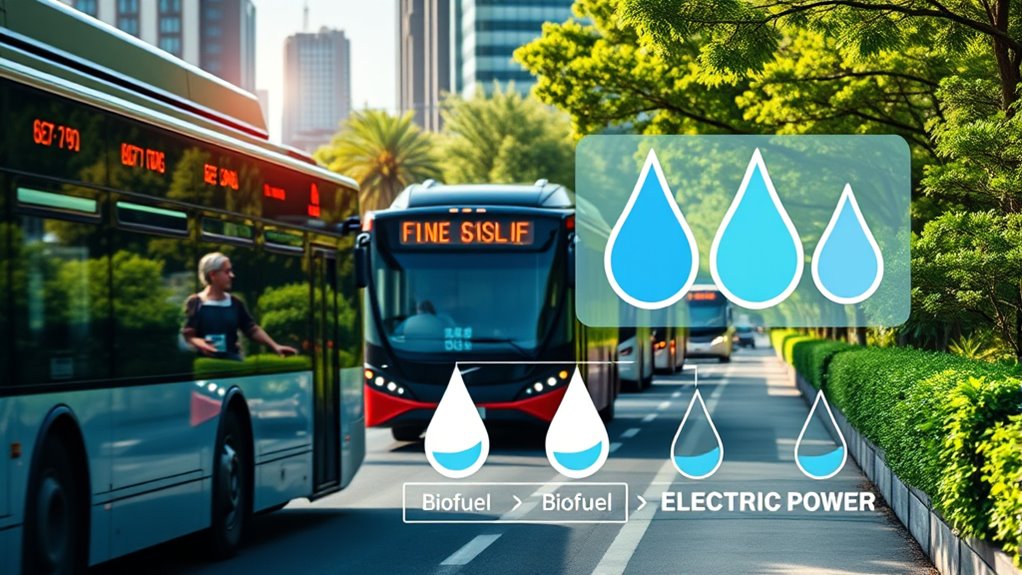 biofuel water usage compared