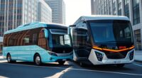 bus design performance comparison