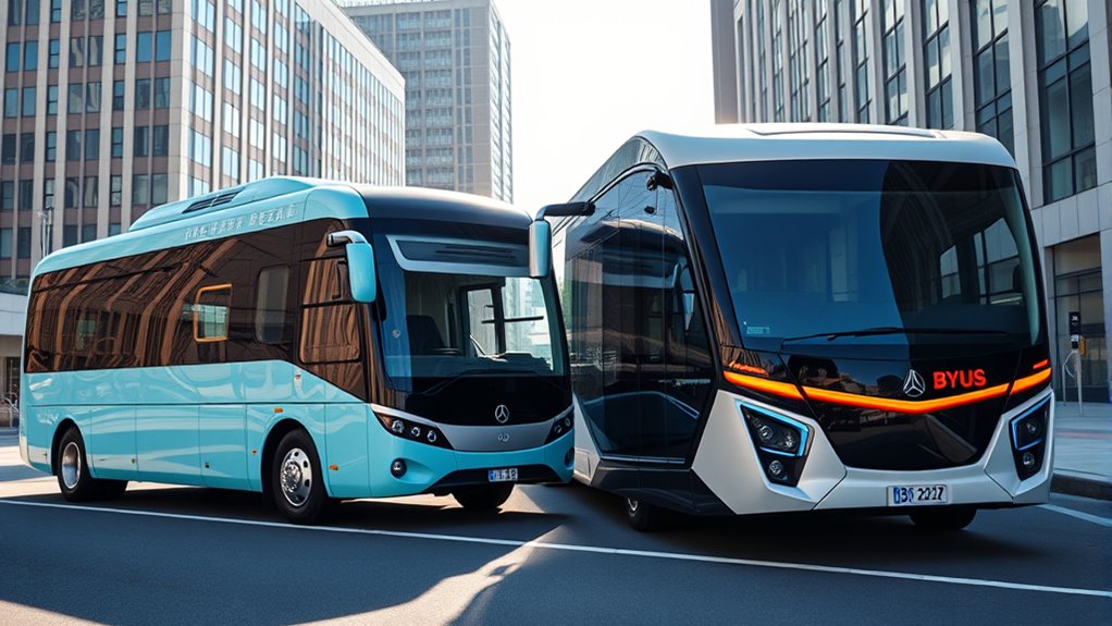 bus design performance comparison