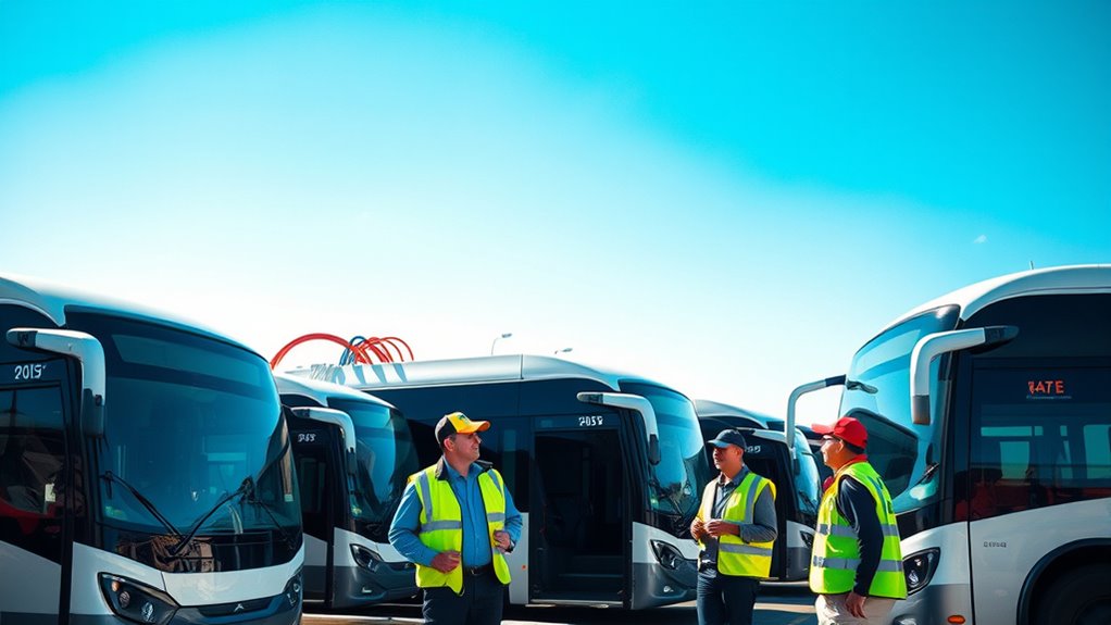 bus operators electric transition