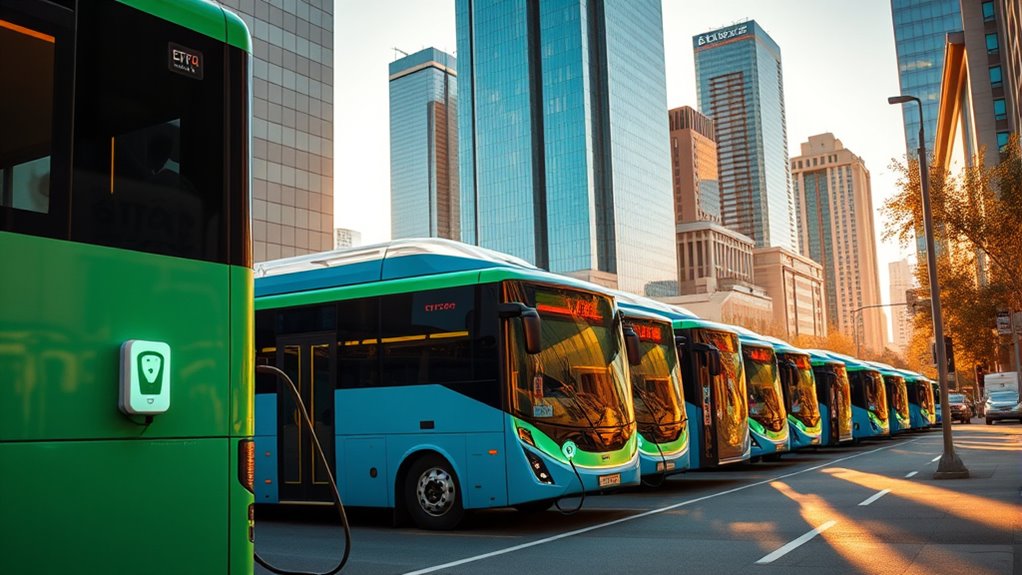 city funding for electric buses