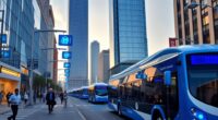 city transitions to electric buses