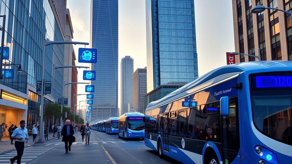 city transitions to electric buses