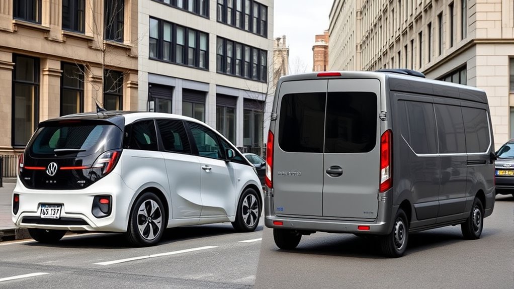 commercial evs payload range safety