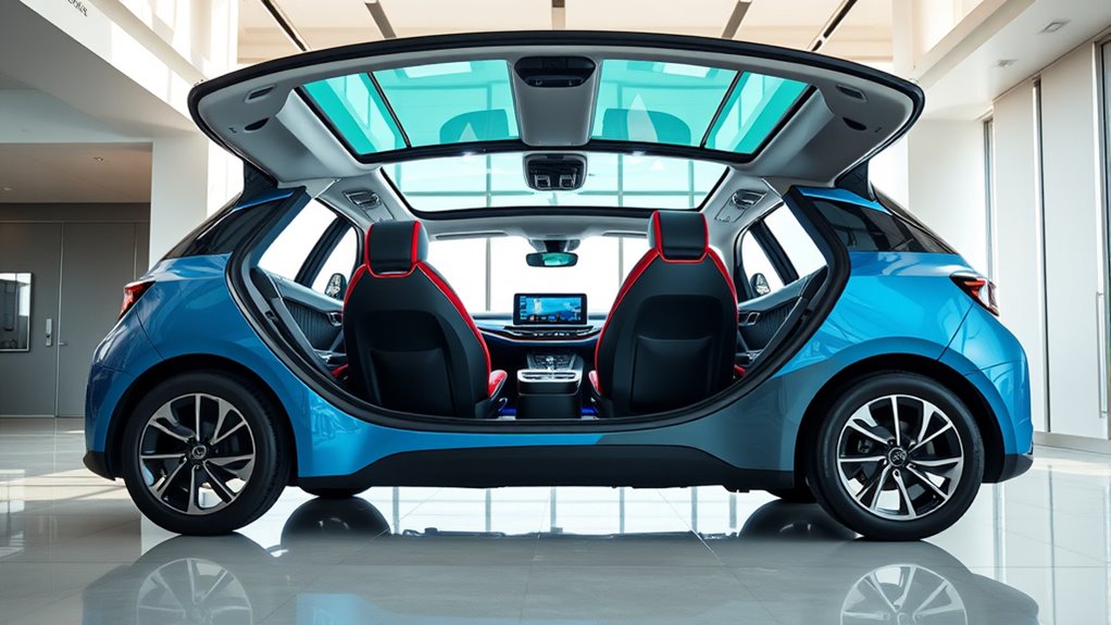 customizable interior comfort features