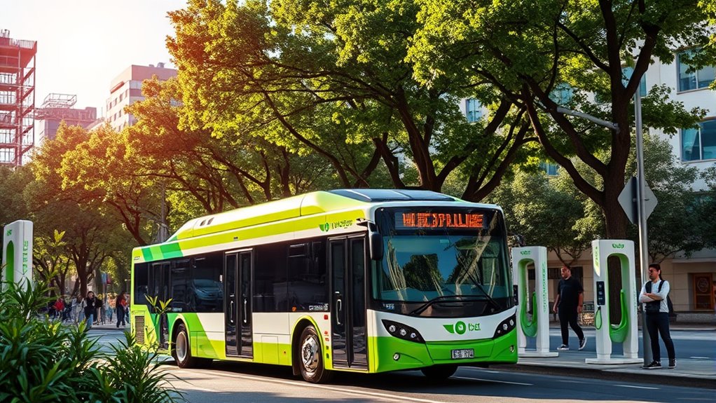 eco friendly electric bus programs