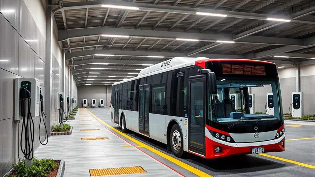 efficient depot infrastructure design