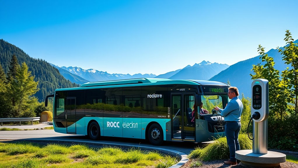 efficient electric bus charging