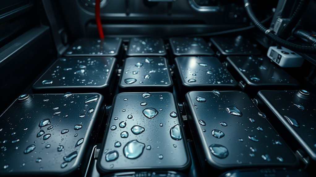 electric bus battery waterproofing