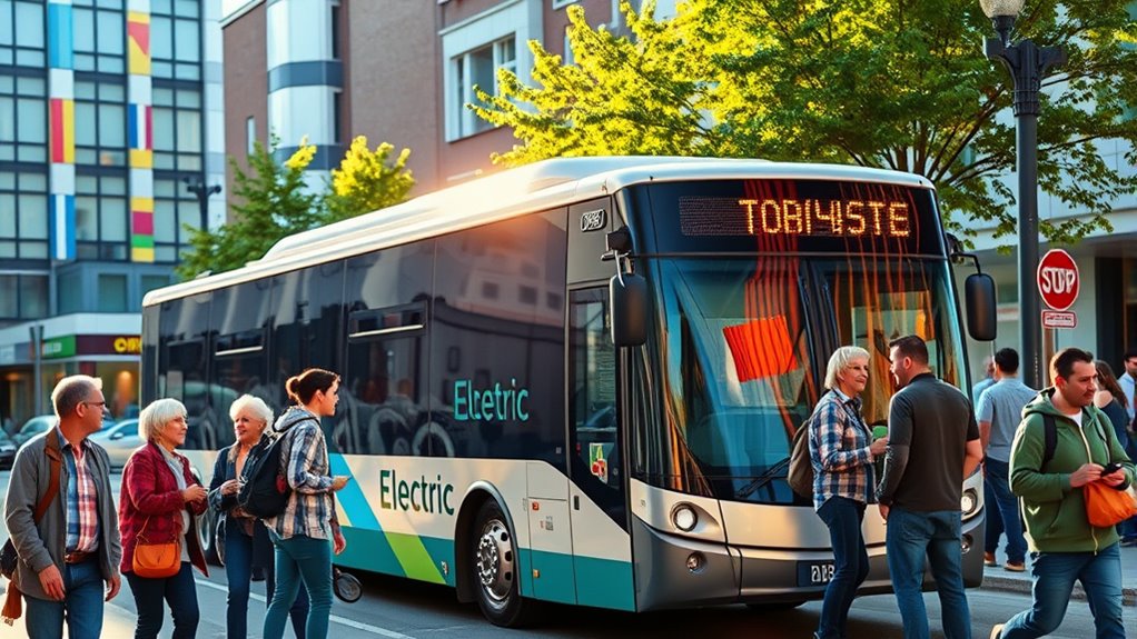 electric bus community development