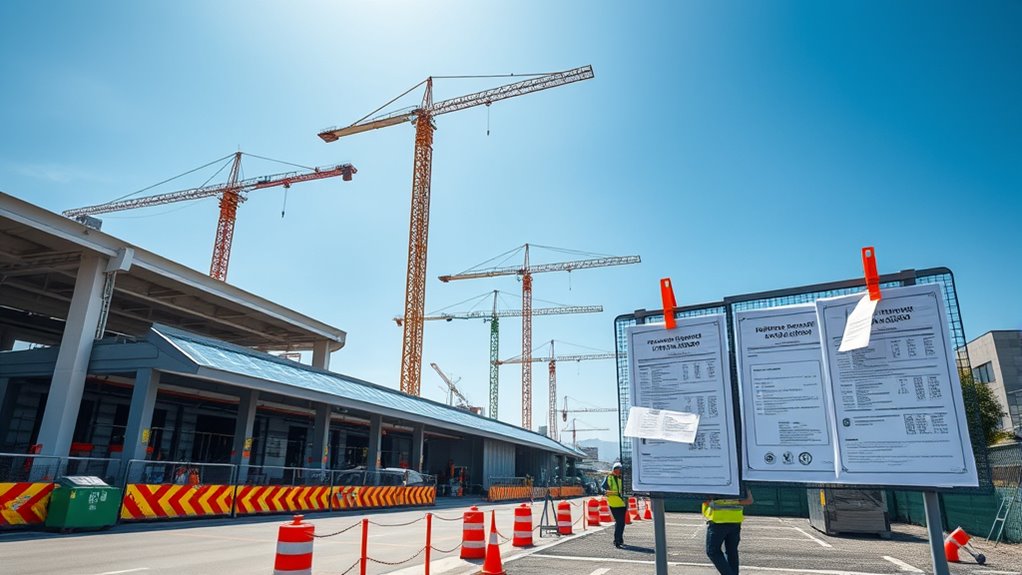 electric bus depot permits