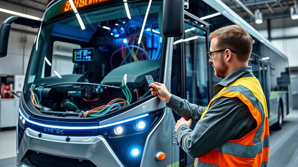 electric bus diagnostic tools