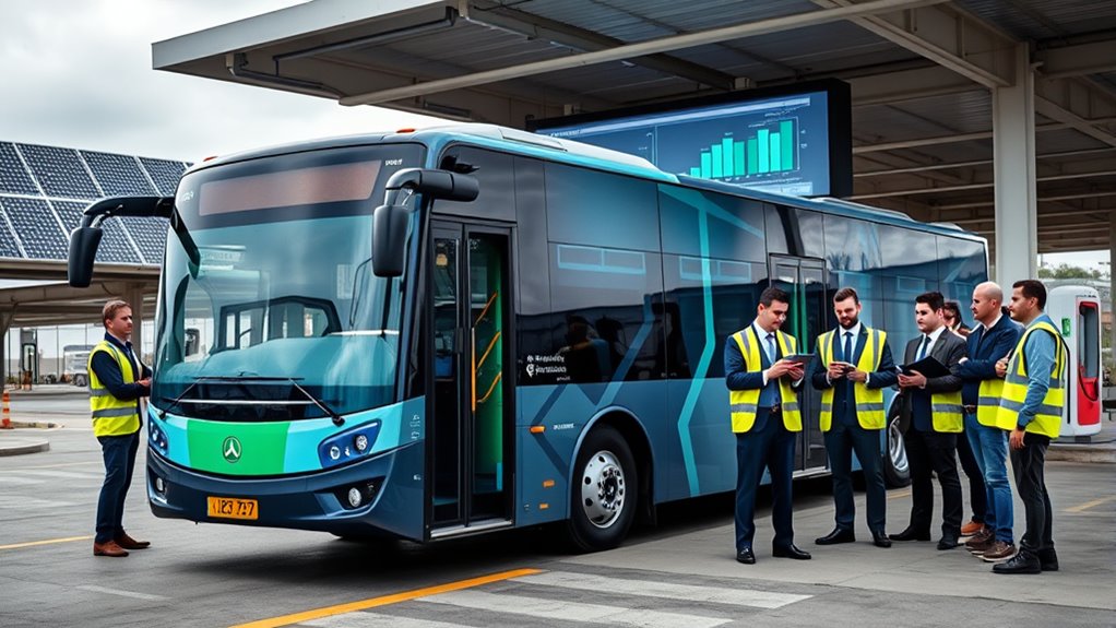 electric bus innovation collaborations