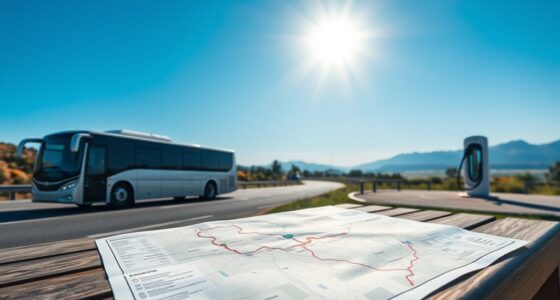 electric bus long distance planning