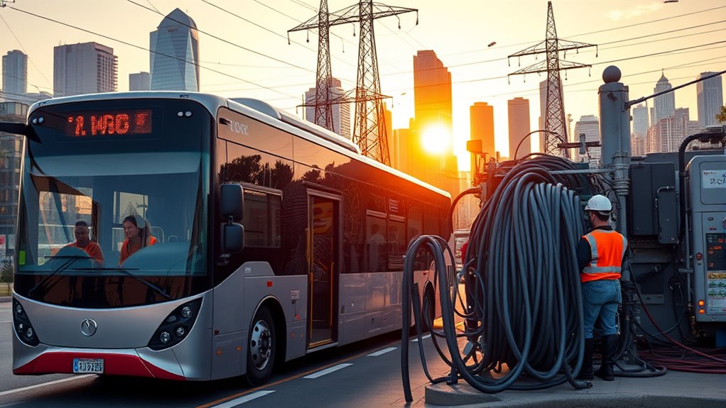 electric bus operating expenses