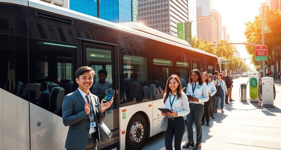 electric bus operator achievements