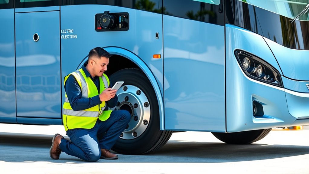 electric bus pre trip checklist