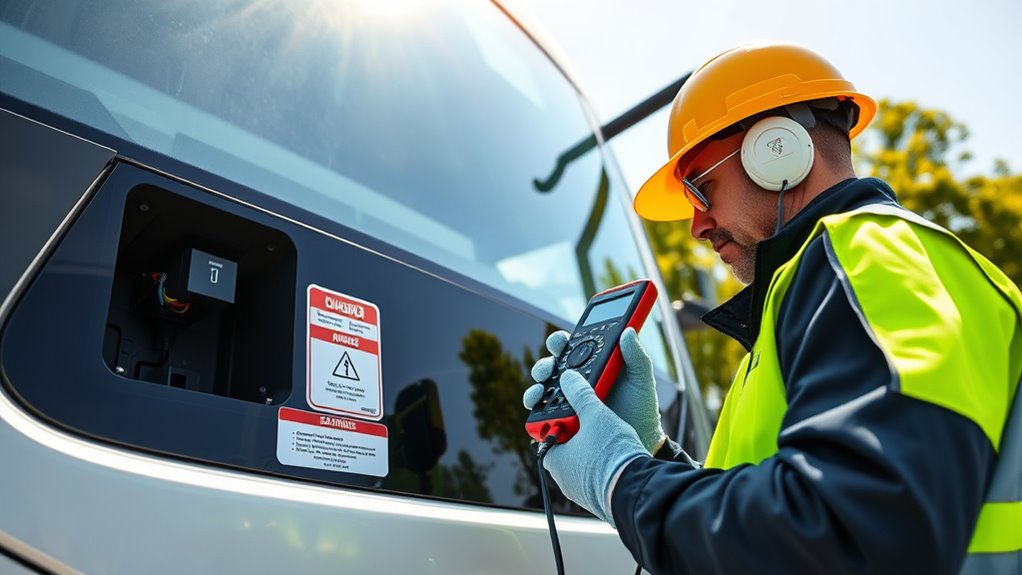 electric bus pre trip inspection checklist