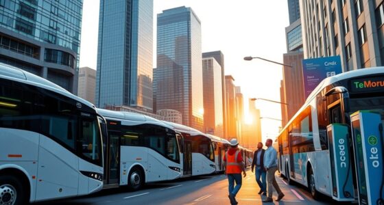 electric bus public private collaborations