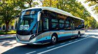 electric bus range improvements