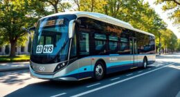 electric bus range improvements
