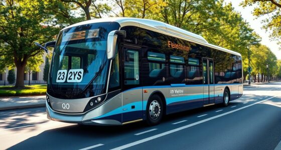 electric bus range improvements