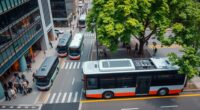 electric bus route costs