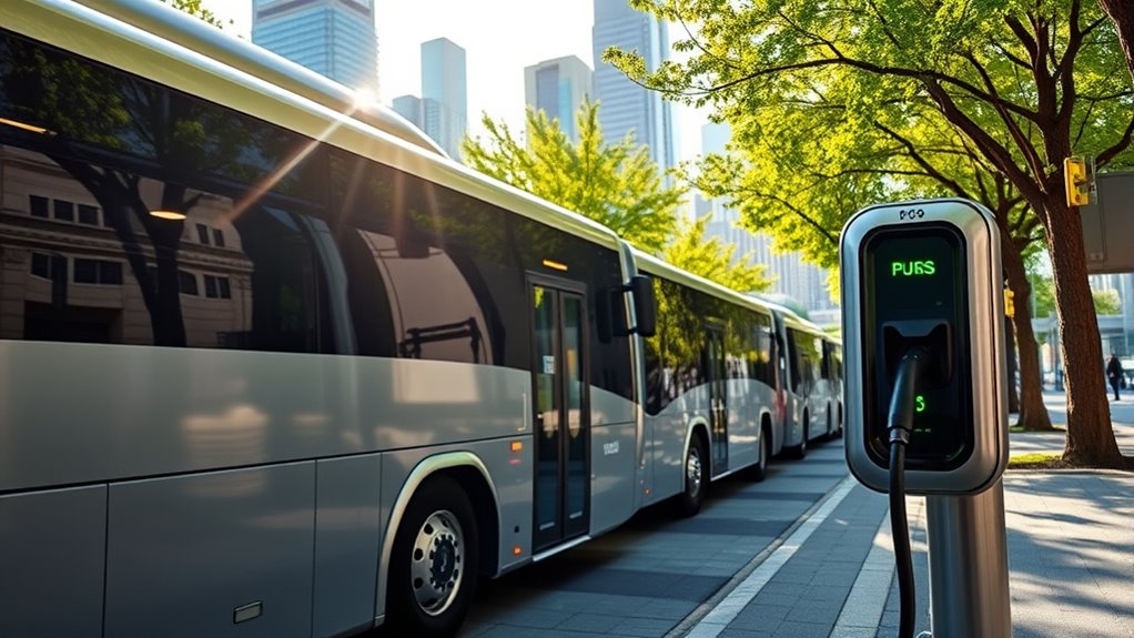 electric bus savings