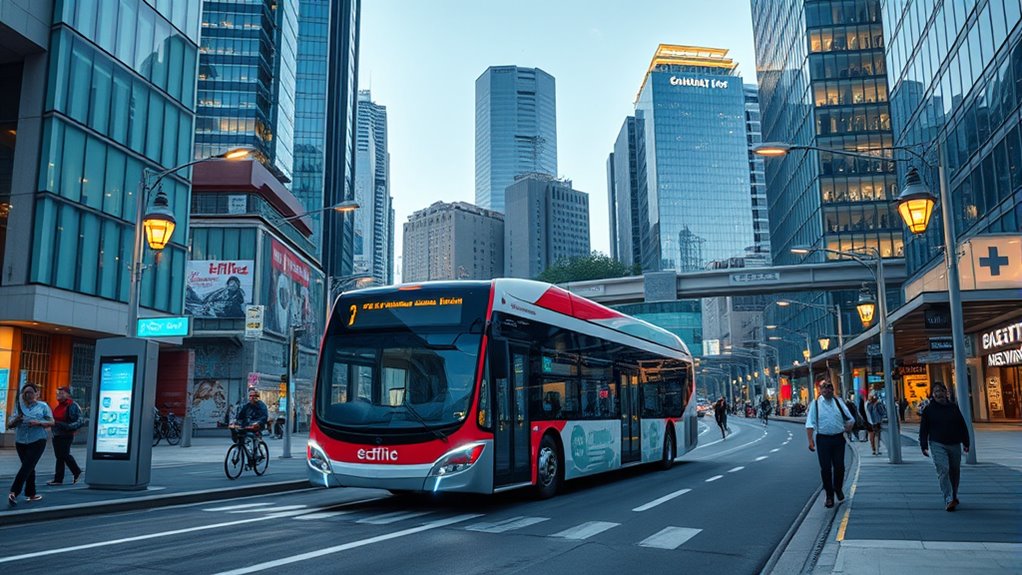 electric bus smart city integration