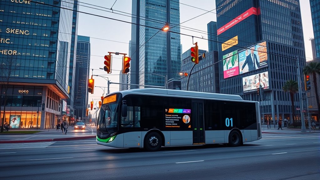 electric bus smart city integration