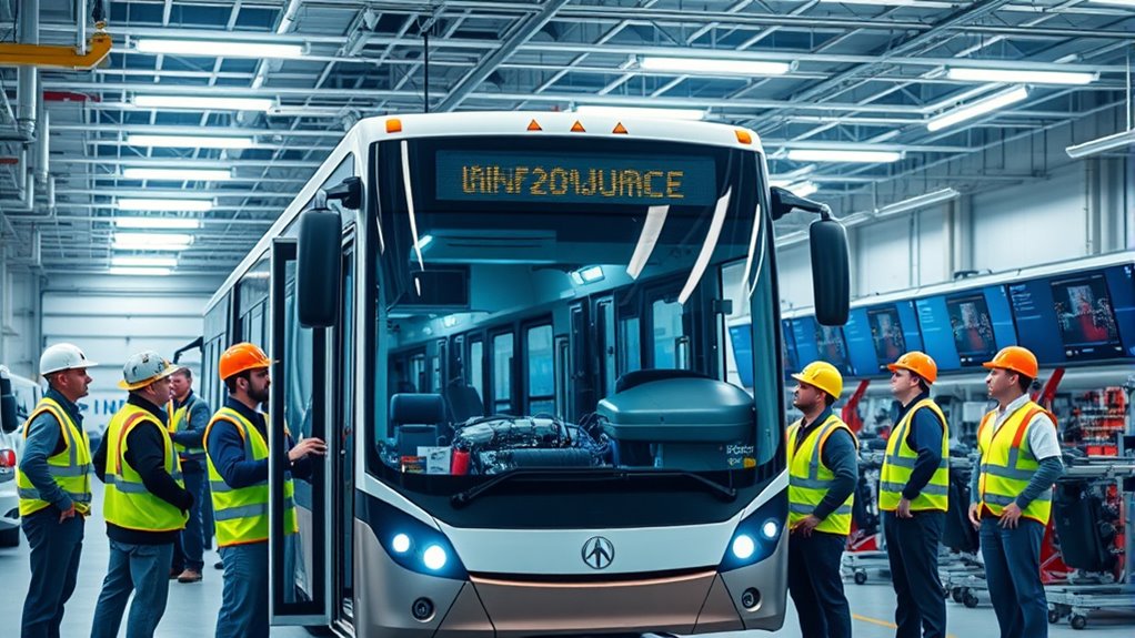 electric bus staff training
