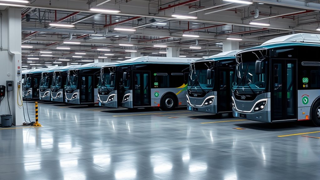 electric bus system maintenance
