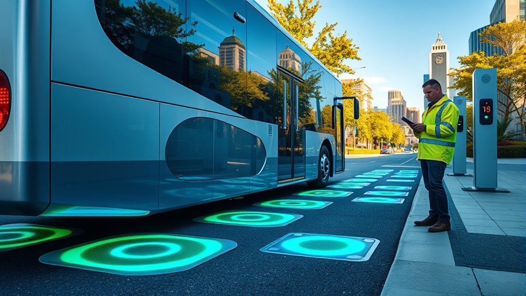 electric bus wireless charging