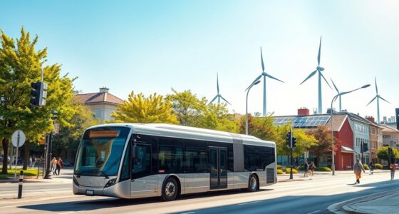 electric buses and renewable energy