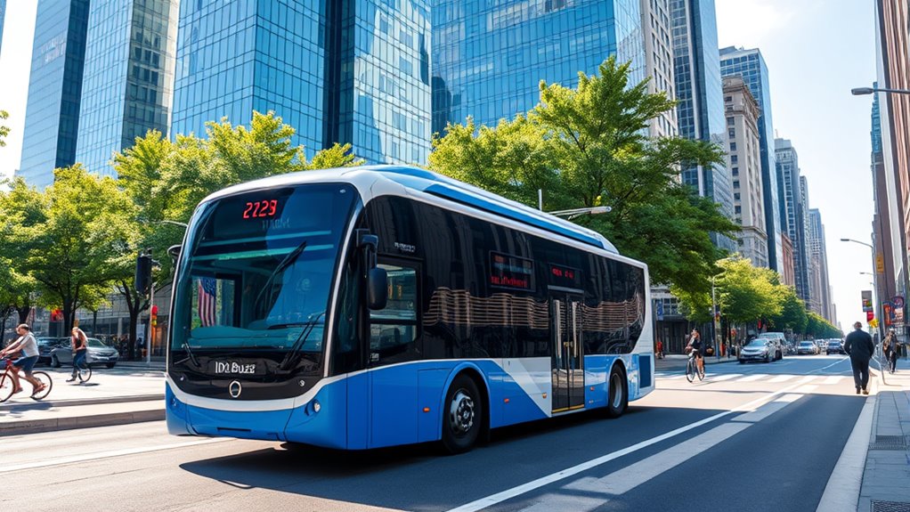 electric buses cut city pollution