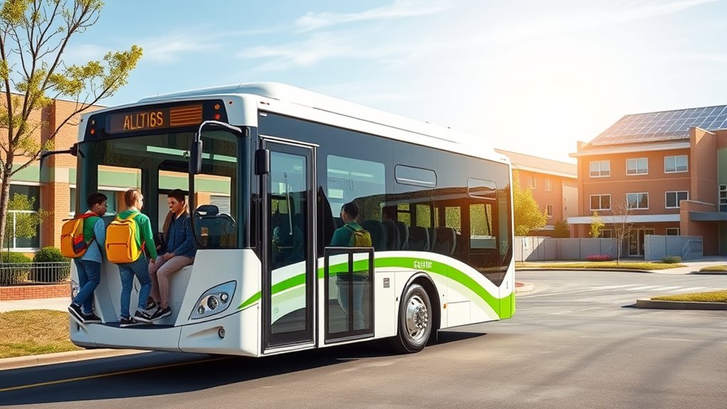 electric buses cut costs