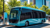electric buses cut emissions