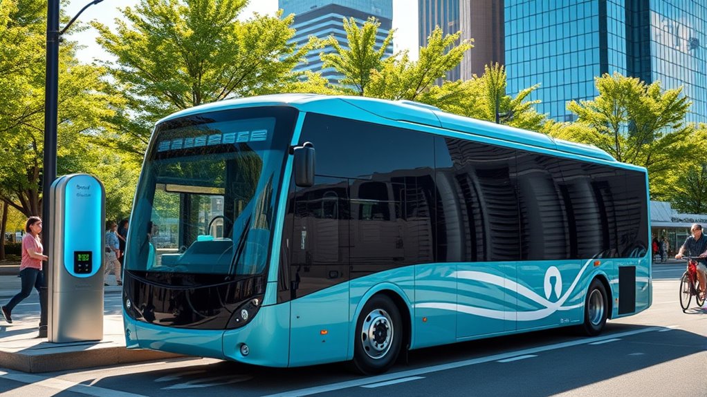 electric buses cut emissions