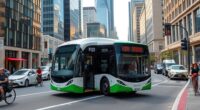 electric buses ease congestion
