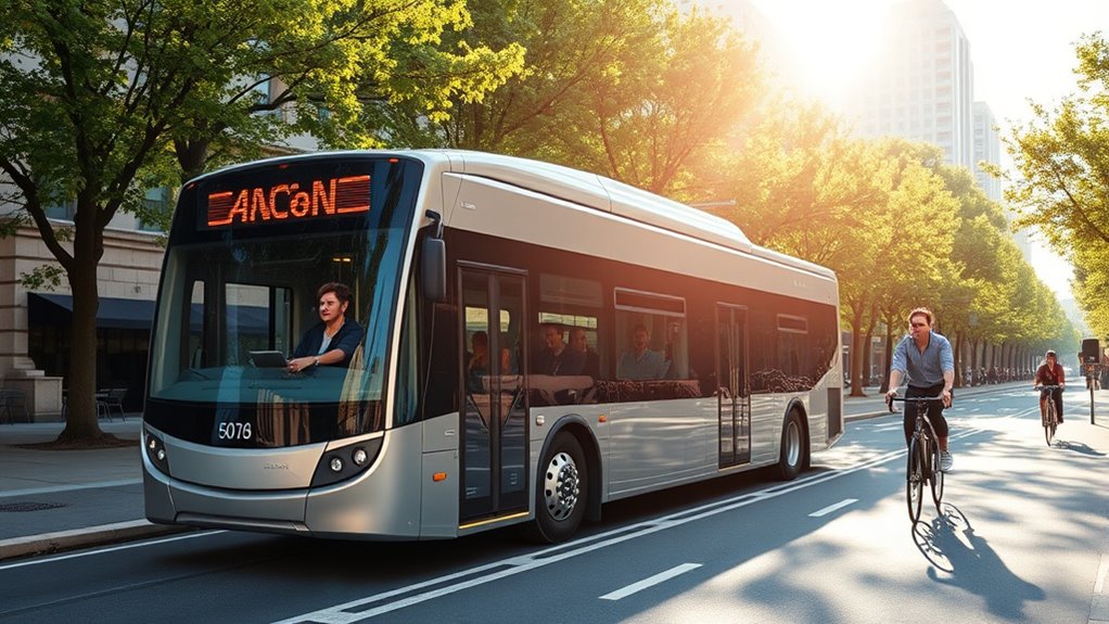 electric buses enhance public health