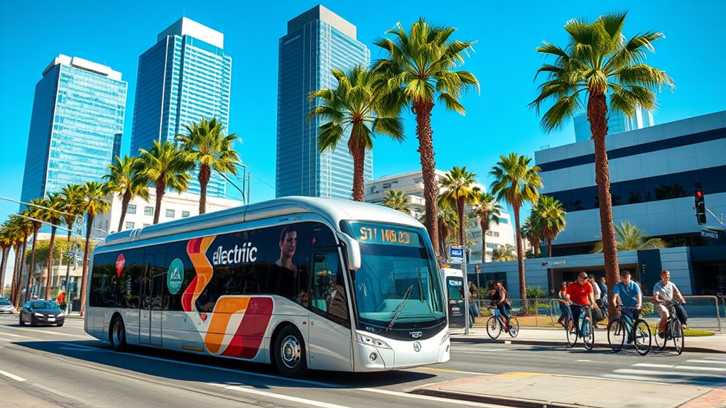 electric buses improve efficiency