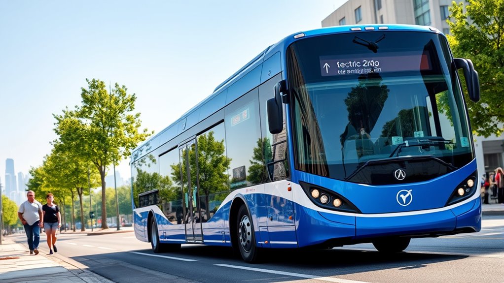 electric buses improve urban air