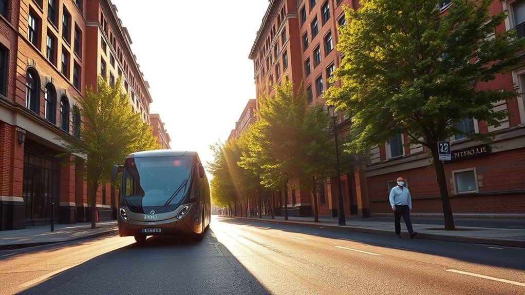 electric buses improve urban air quality