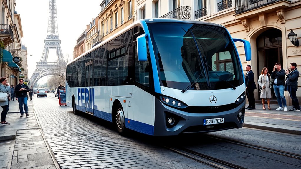 electric buses improve urban tourism