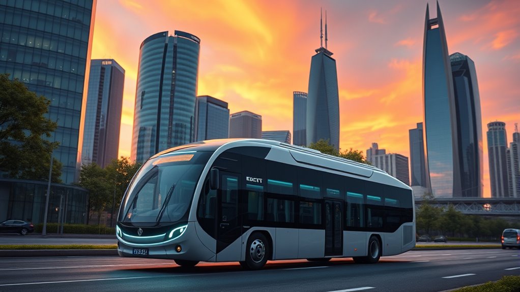 electric buses innovation efficiency sustainability