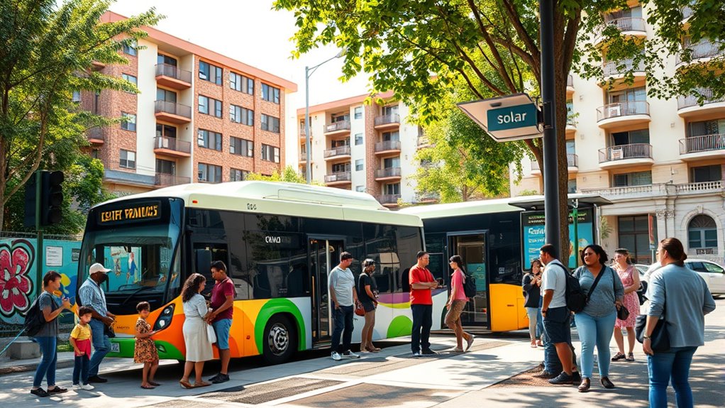 electric buses promote environmental justice