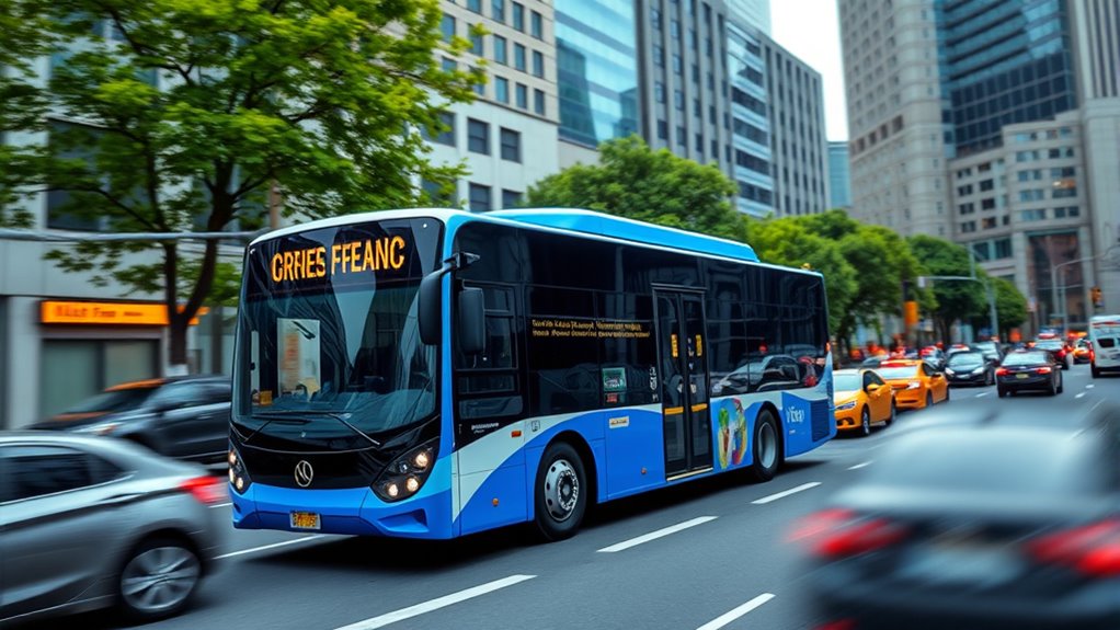 electric buses reduce congestion