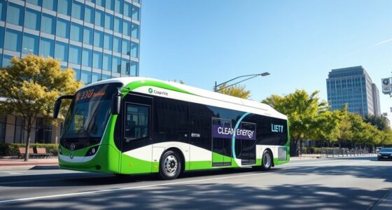 electric buses reduce emissions